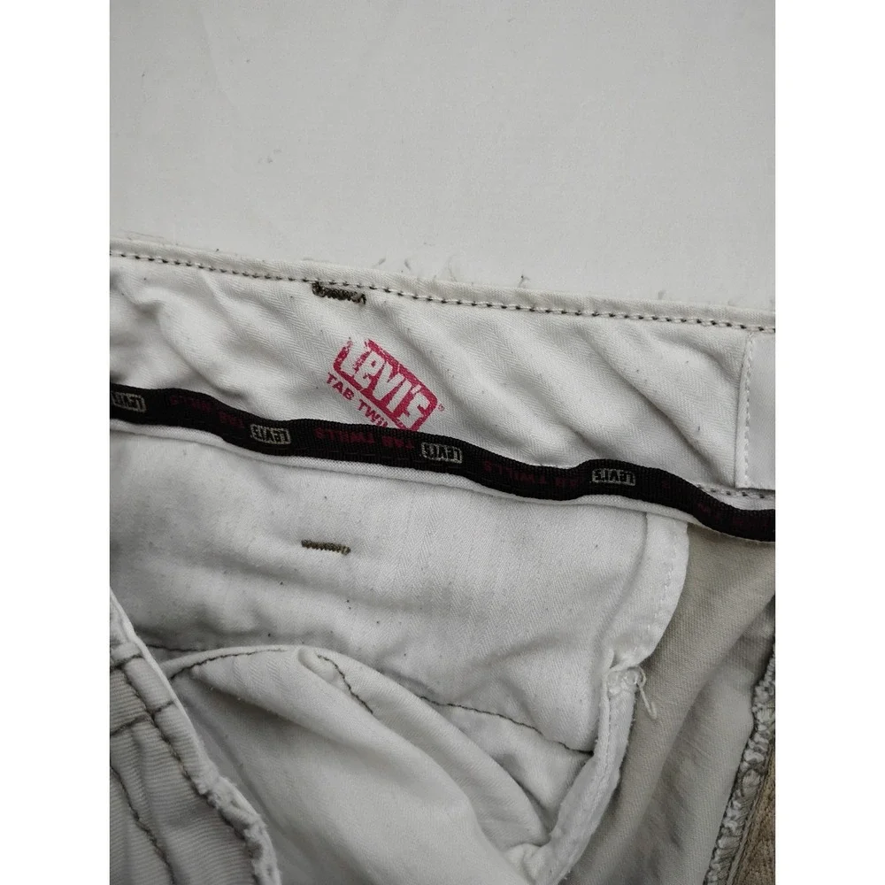 Levi's Tab Twills Pants Low Boot Cut Vintage Mens 38x30 y2k 2005